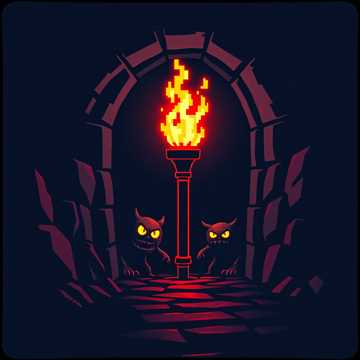 Cover utworu Dungeon Pixels