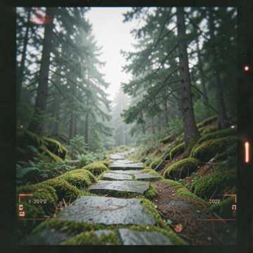 歌曲的封面in the mountaines
